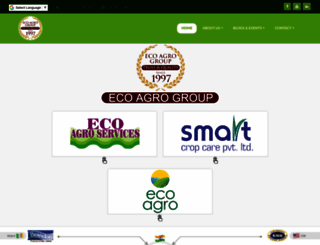 ecoagrogroup.in screenshot