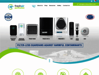 ecoairpurifiers.com screenshot