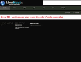 ecoba.livehost.fr screenshot