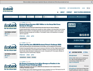 ecobank.africa-newsroom.com screenshot