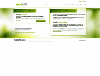 ecobill.com screenshot