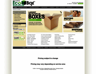 ecobox.com screenshot