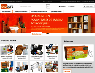 ecoburo.fr screenshot