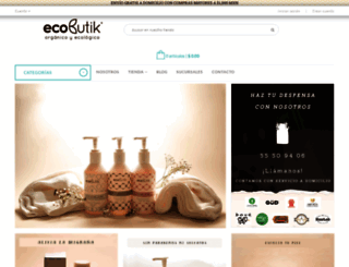 ecobutik.com screenshot