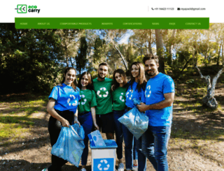 ecocarry.in screenshot