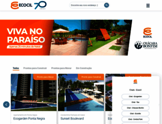 ecocil.com.br screenshot