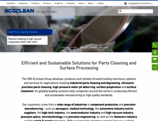 ecoclean-group.us screenshot