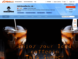 ecocoffee.en.alibaba.com screenshot