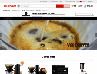 ecocoffee.tr.aliexpress.com screenshot