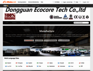 ecocore168.en.alibaba.com screenshot