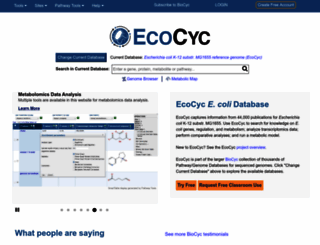 ecocyc.org screenshot