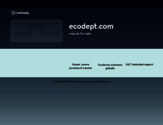 ecodept.com screenshot