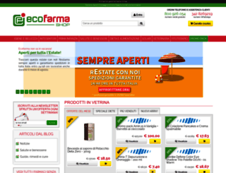 ecofarma.it screenshot