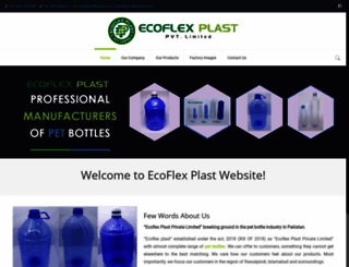 ecoflexplast.com screenshot
