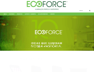ecoforce.com.br screenshot