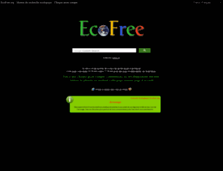 ecofree.org screenshot