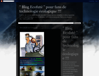 ecofute.blogspot.com screenshot