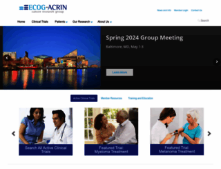 ecog-acrin.org screenshot