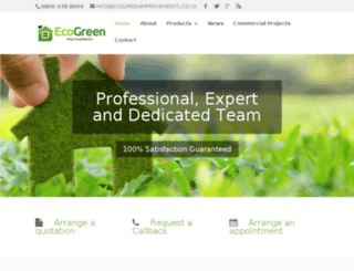 ecogreenimprovements.co.uk screenshot