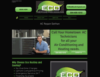 ecoheatingandcooling.com screenshot