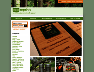 ecoimprints.com screenshot