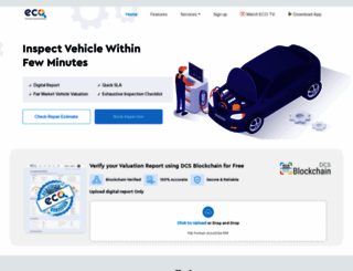 ecoinspection.in screenshot