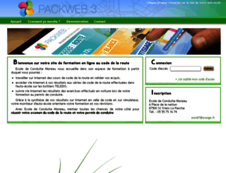 ecole-conduite-moreau-st-yrieix-la-perche.packweb2.com screenshot