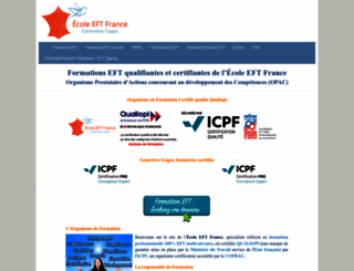 ecole-eft-france.fr screenshot