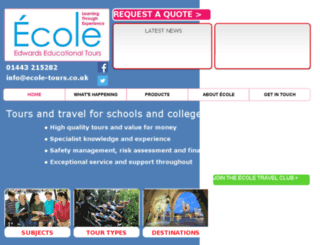 ecole.me.uk screenshot