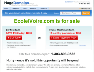 ecoleivoire.com screenshot