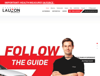 ecolelauzon.ca screenshot