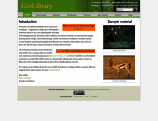 ecolibrary.org screenshot