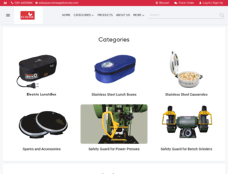 ecolineappliances.com screenshot