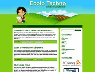 ecolo-techno.com screenshot