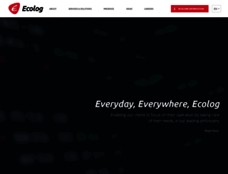 ecolog-international.com screenshot