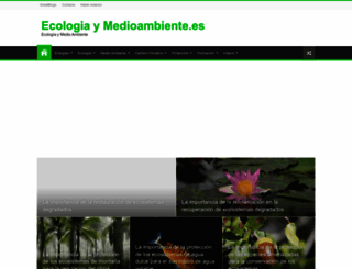 ecologiaymedioambiente.es screenshot