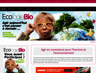 ecologie-bio.com screenshot