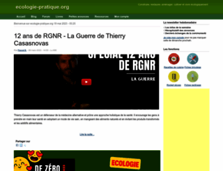 ecologie-pratique.org screenshot