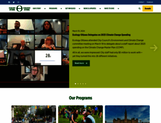 ecologyottawa.nationbuilder.com screenshot