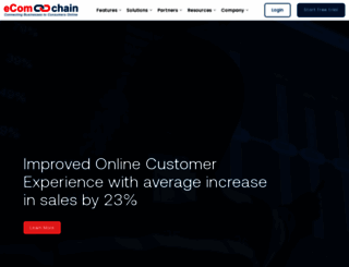 ecomchain.com screenshot