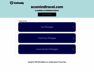 ecomindtravel.com screenshot