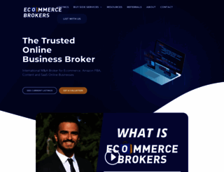 ecommerce-brokers.com screenshot