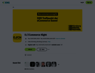 ecommerce-night.de screenshot