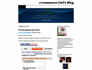 ecommercegirl.wordpress.com screenshot
