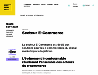 ecommerceparis.com screenshot