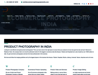 ecommercephotographyindia.com screenshot