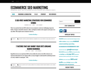 ecommerceseomarketing.com screenshot