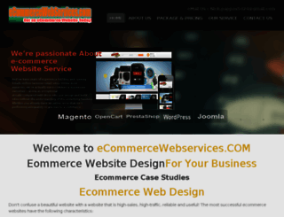 ecommercewebservices.com screenshot