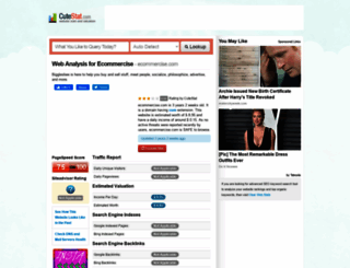 ecommercise.com.cutestat.com screenshot