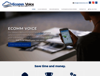 ecommvoice.com screenshot